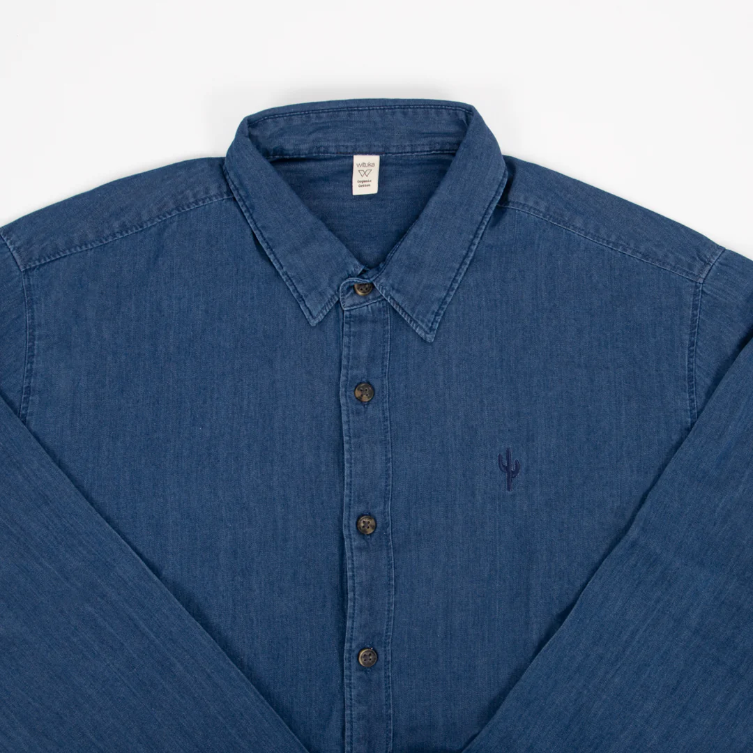 Cactus Mid Indigo Shirt - Image 4