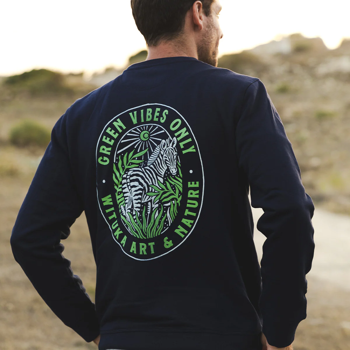 Green Vibes Only Sweatshirt - Image 6